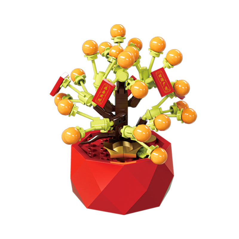 2025 New Limited Edition New Year Celebration Decorative Lantern Building Blocks Gift for Children's Creative Play