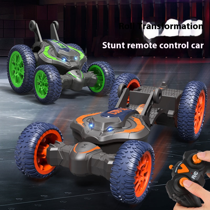 2024 New Genuine R/C Rolling Transformation Stunt Remote Control Toy Car with Shape-Shifting Crash-Resistant Racing Vehicle
