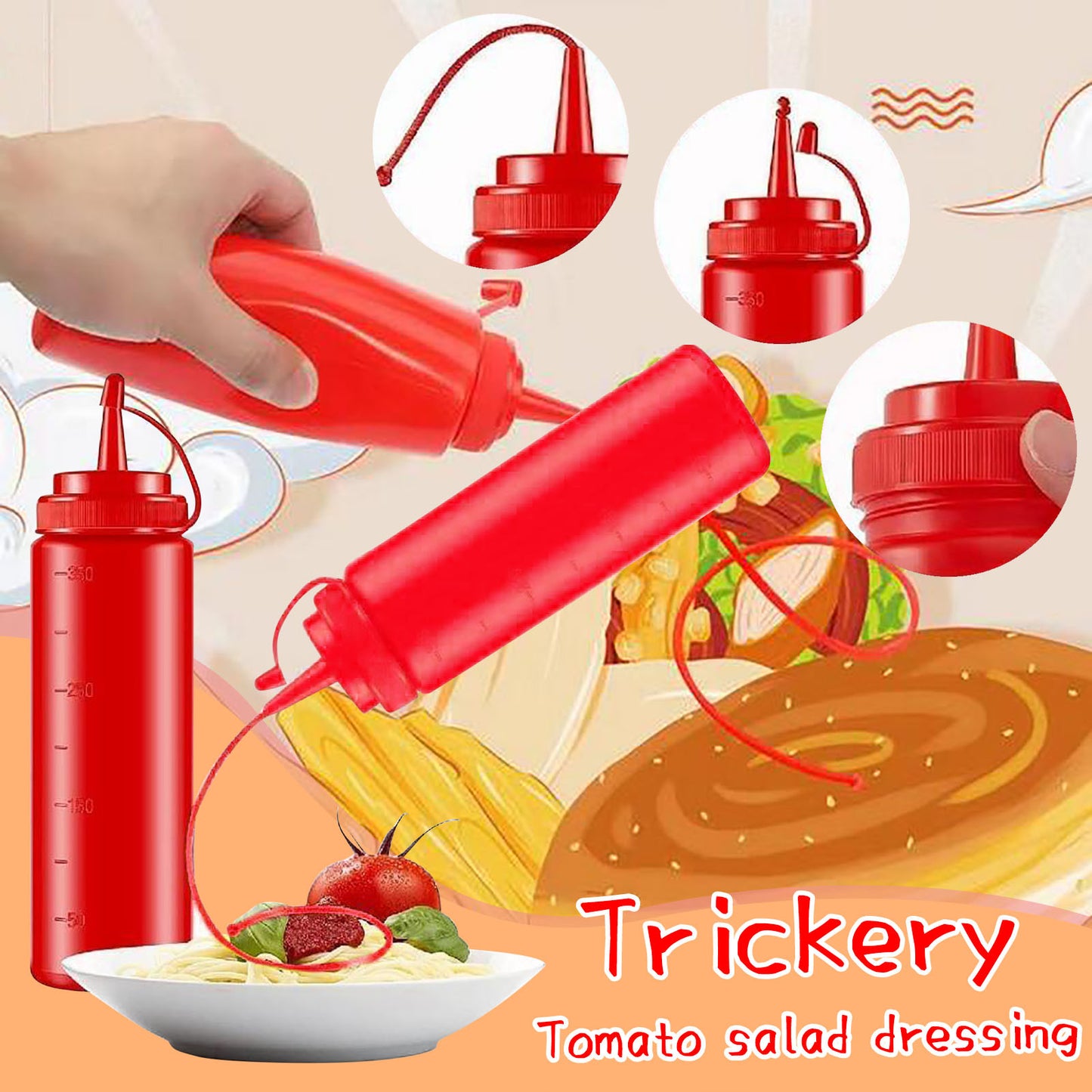 Simulation toys Scare good friends and family Tomato bottle toy Give them a scare
