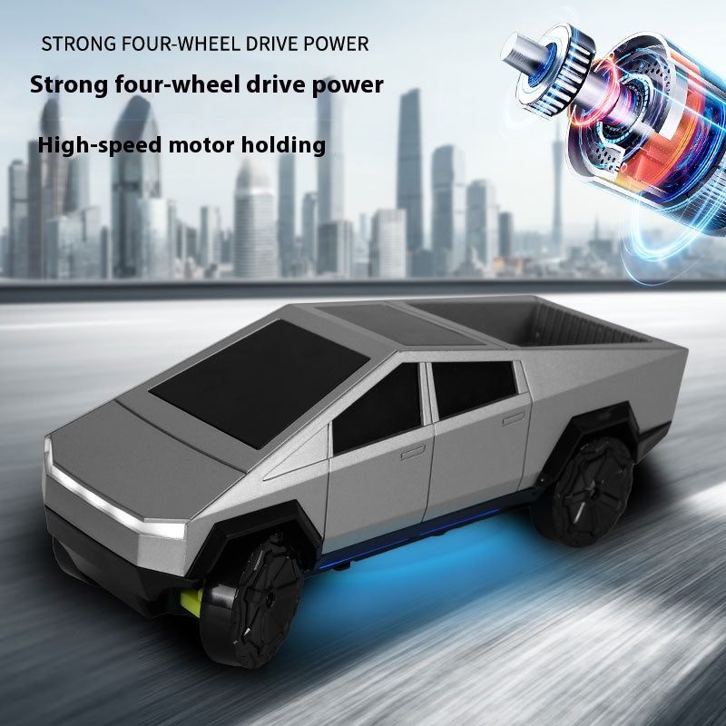 New stunt drift remote control car Tesla Cyber truck toy car for 3-6 years old children electric wireless