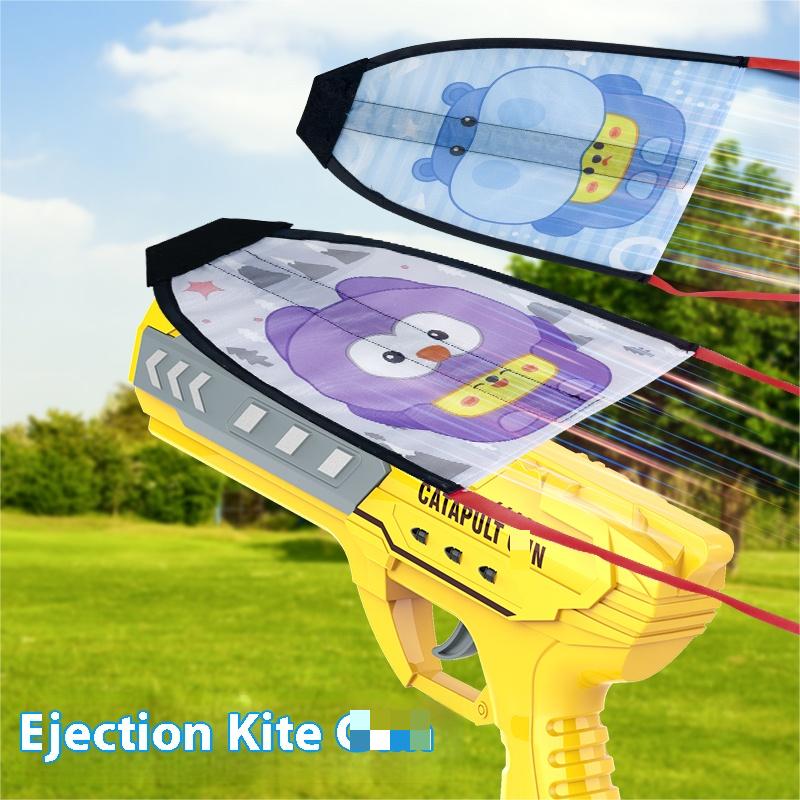 Elastic kite aircraft for children; professional hand-held launching elastic kite, easy to fly in the park, indoor and outdoor toys.