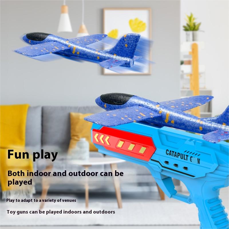 Elastic kite aircraft for children; professional hand-held launching elastic kite, easy to fly in the park, indoor and outdoor toys.
