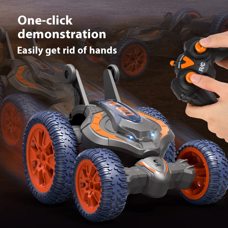 2024 New Genuine R/C Rolling Transformation Stunt Remote Control Toy Car with Shape-Shifting Crash-Resistant Racing Vehicle