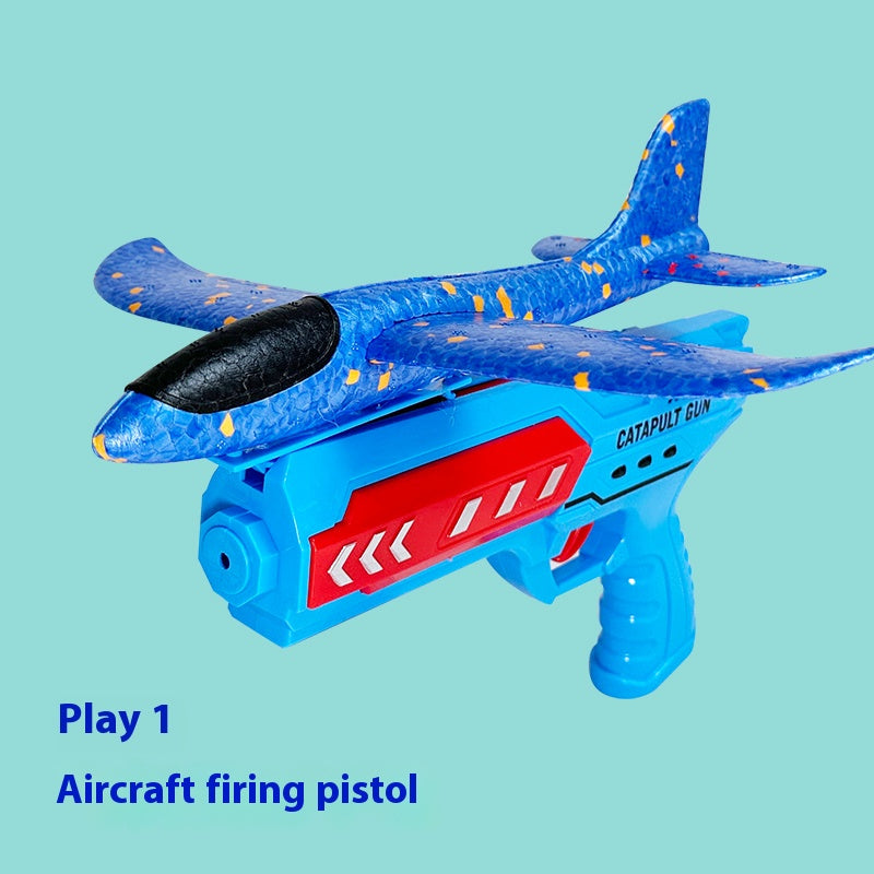 Elastic kite aircraft for children; professional hand-held launching elastic kite, easy to fly in the park, indoor and outdoor toys.