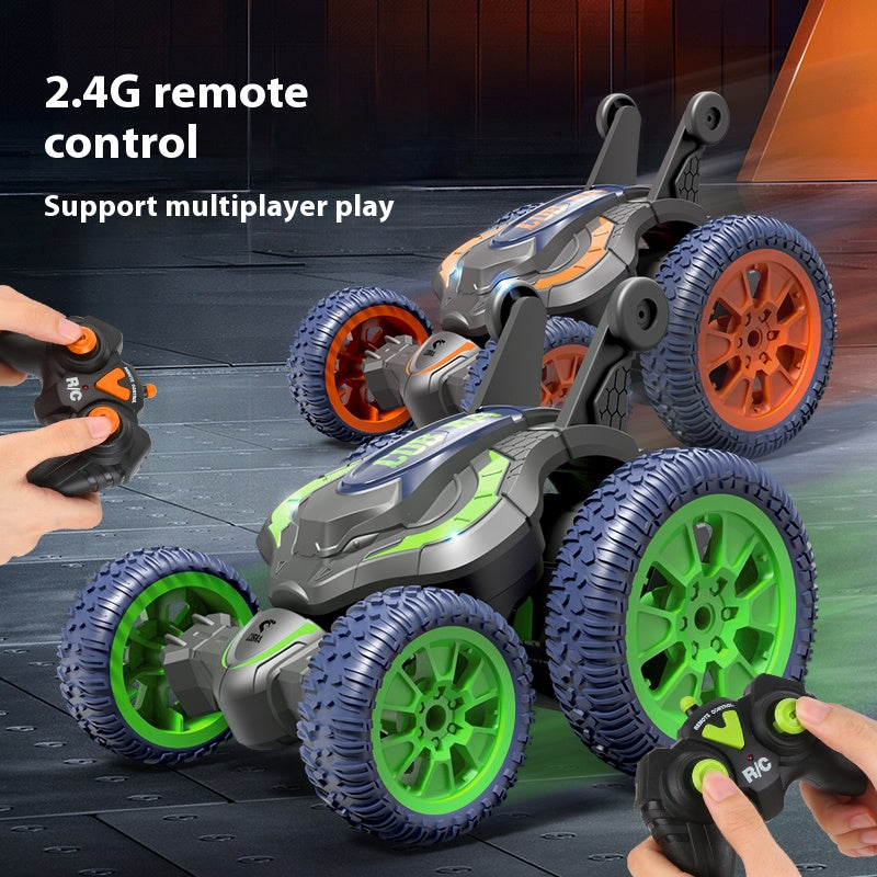 2024 New Genuine R/C Rolling Transformation Stunt Remote Control Toy Car with Shape-Shifting Crash-Resistant Racing Vehicle