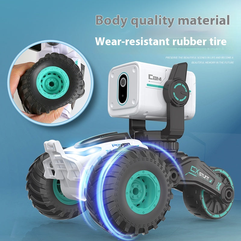 New high-tech smart RC photography remote control car AI dialogue transformation cool toy boutique gift