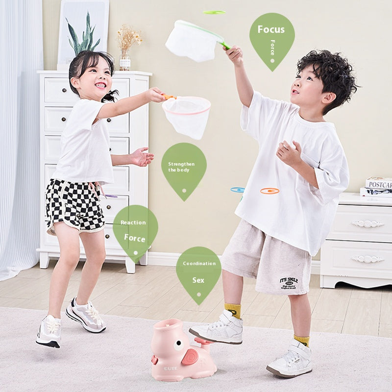 Outdoor flying saucer parent-child intelligence toy; new and interesting interactive intelligence gift for babies and children