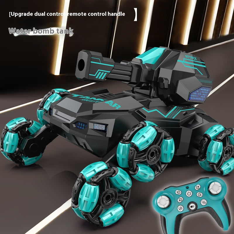 New Year's gift new model remote control car toy boy gesture sensing transformation drifting shooting four-wheel drive off-road