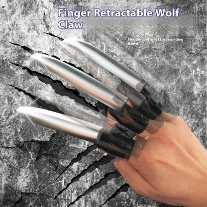 Deadpool X-Men Superhero Wolverine Anime Wolverine Adjustable Expansion and Contraction Wolf Claw Halloween Party Cosplay Prop