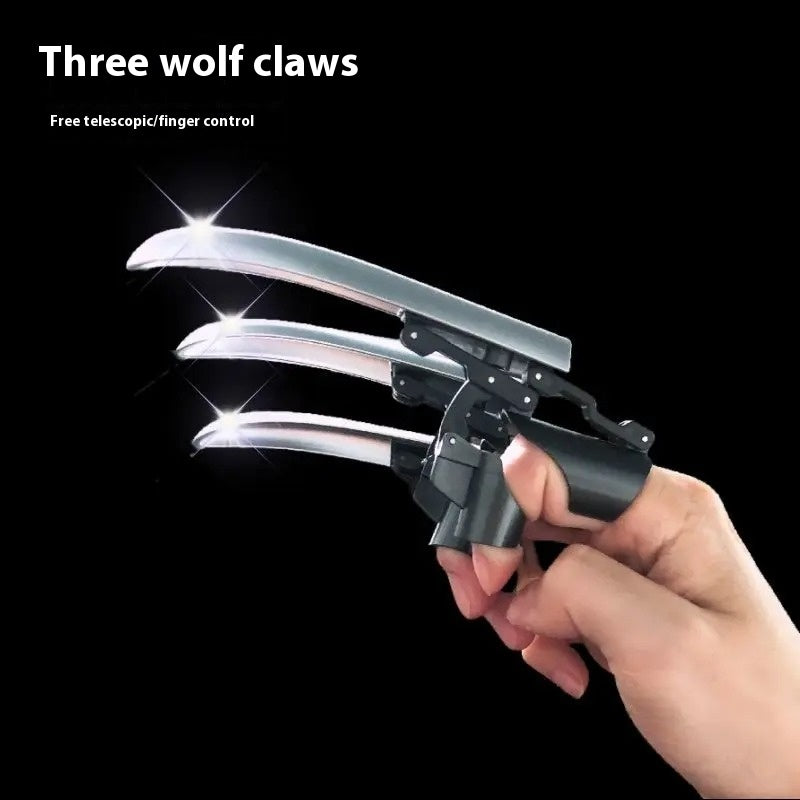 Deadpool X-Men Superhero Wolverine Anime Wolverine Adjustable Expansion and Contraction Wolf Claw Halloween Party Cosplay Prop