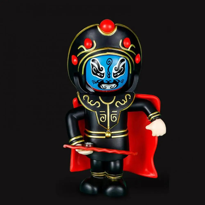 Sichuan opera face changing doll-mask shifting puppet decoration-Bian Lian plastic decorative toys with 4 unique faces-suitable for all ages of decompression toys