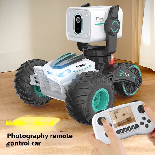 New high-tech smart RC photography remote control car AI dialogue transformation cool toy boutique gift