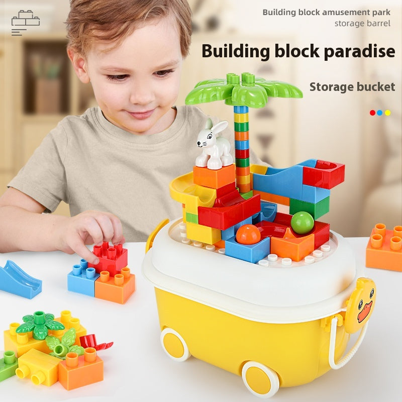 2024 Trendy DIY Animal Park Building Blocks 3-6 Years Old Educational Assembly Toys for Children's Intelligence Development