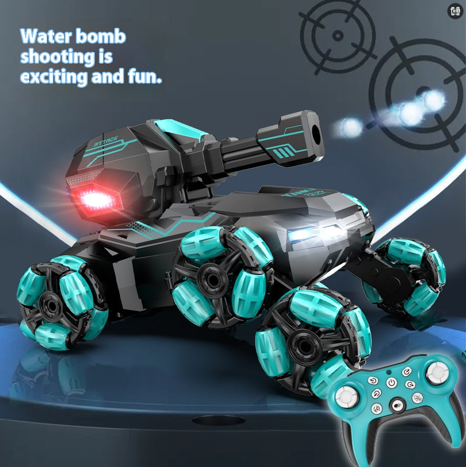 New Year's gift new model remote control car toy boy gesture sensing transformation drifting shooting four-wheel drive off-road