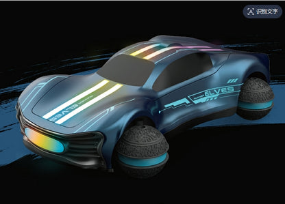 New high-end cool LED colorful lights high-performance ball wheel drift remote control streamer car exquisite gift