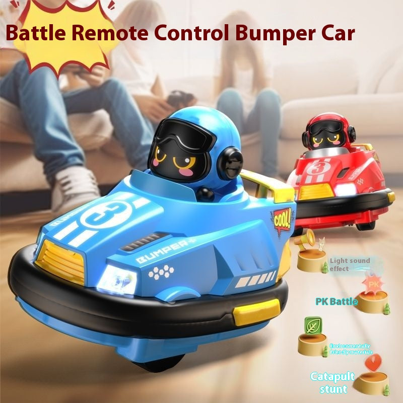 Bumper cars vs high-speed karting parent-child interactive driving dynamic competition charging toys fun toys