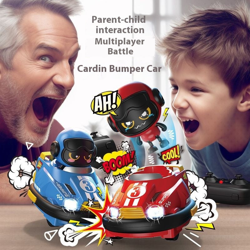 Bumper cars vs high-speed karting parent-child interactive driving dynamic competition charging toys fun toys