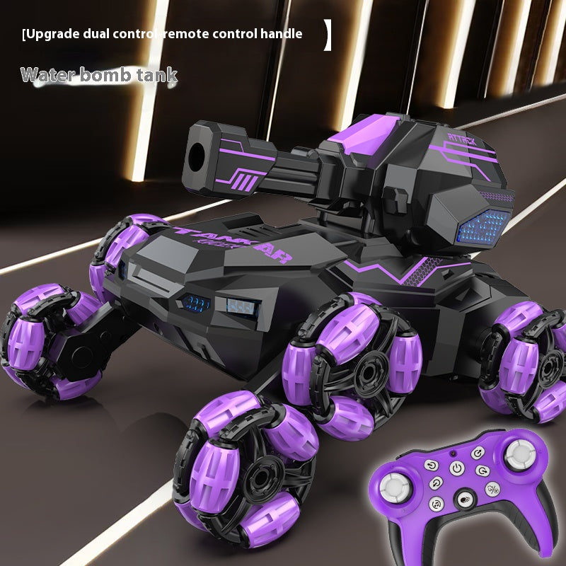 New Year's gift new model remote control car toy boy gesture sensing transformation drifting shooting four-wheel drive off-road