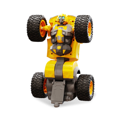 Children's toys one-button deformation cool remote car control anti-skid wear-resistant high-power motor parent-child interaction