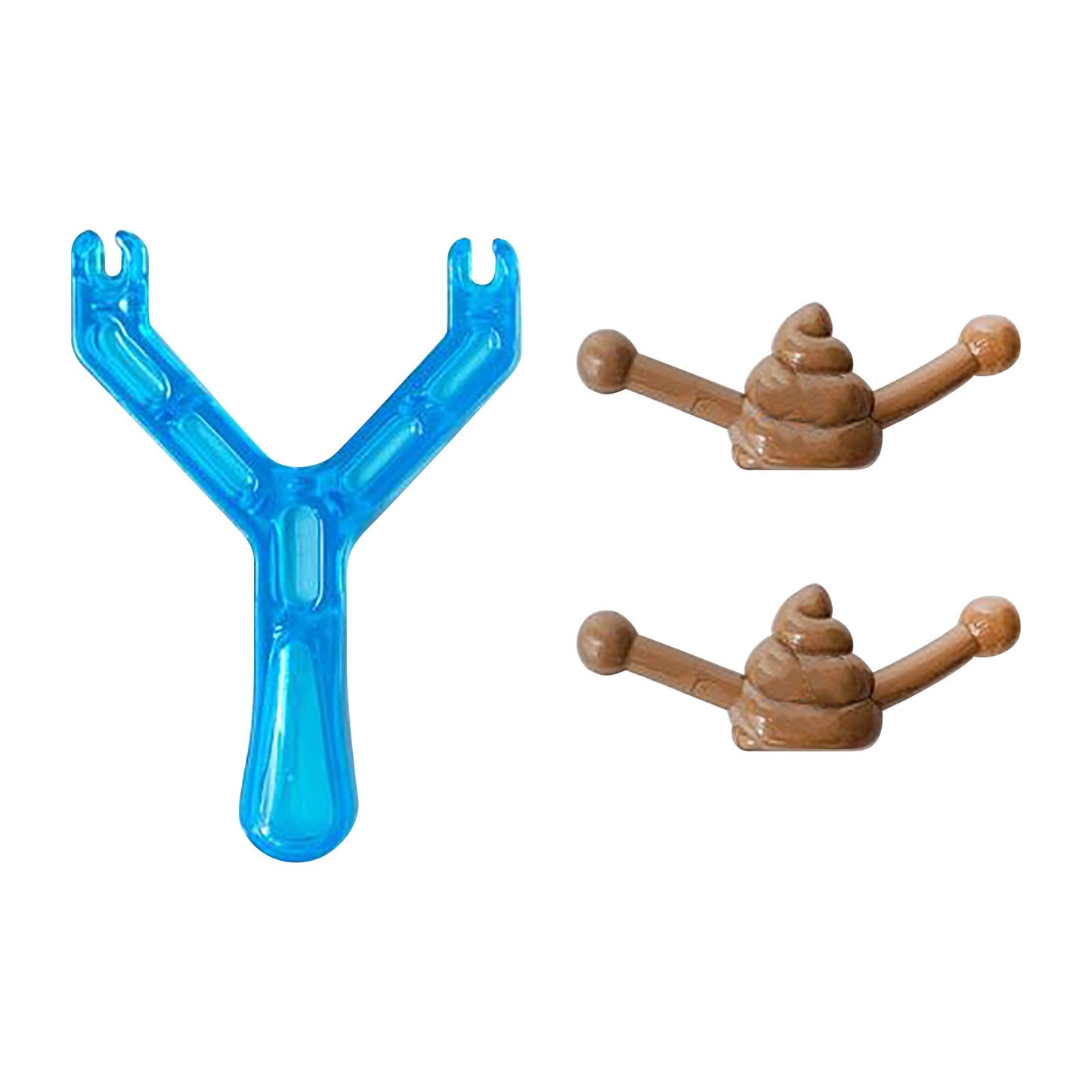 Slingshot decompression wacky toy children funny novelty toys and entertainment fake feces, Halloween feces rubber trick toys