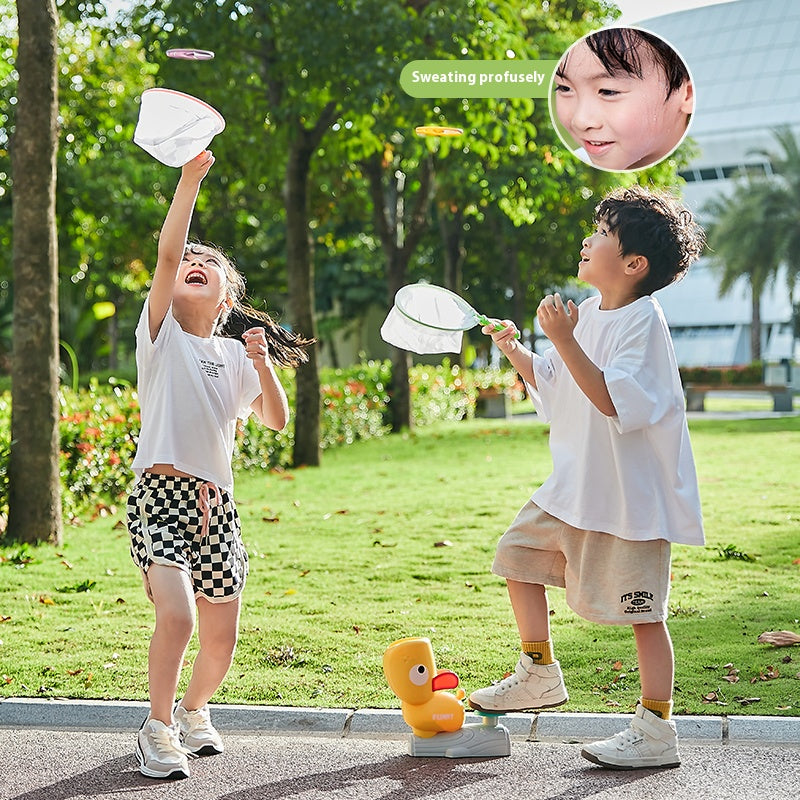 Outdoor flying saucer parent-child intelligence toy; new and interesting interactive intelligence gift for babies and children