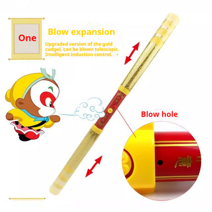 Mythical Sun Wukong, Inflatable Ruyi Jingu Bang, blow-up sound effects, magic puzzle baby