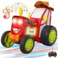 Rc Truck Funny Children Toys Crazy Jumping Car With Music Lights Vehicle Infrared Remote Control Stunt Cars Dance Walk Upright