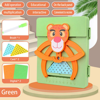 Children's digital toy box mathematical operations